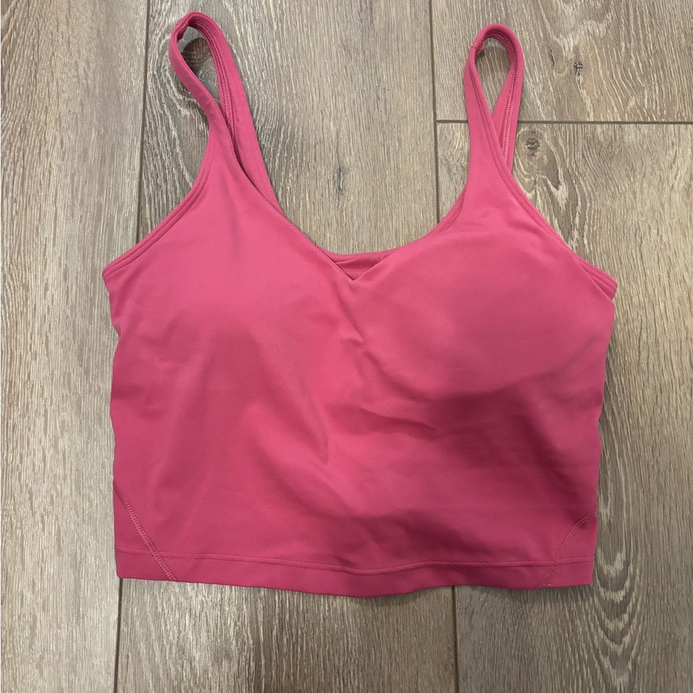 Guava pink lululemon align tank